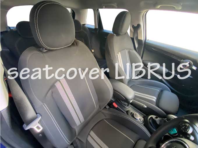 MINI(ミニ)SD F55S| CABANA|パークレーンパンチングレザー+シートヒーター|シートカバー装着